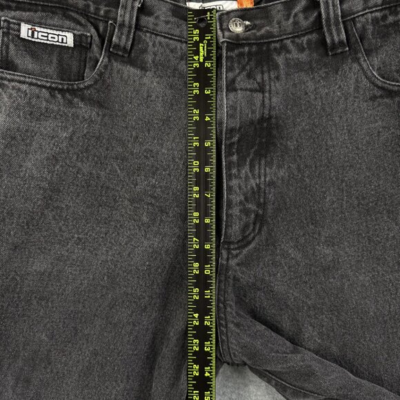 Icon Barrier Pants Men's 38 Black Super Duty Asphalt Technologies Motorcycle - Picture 14 of 16